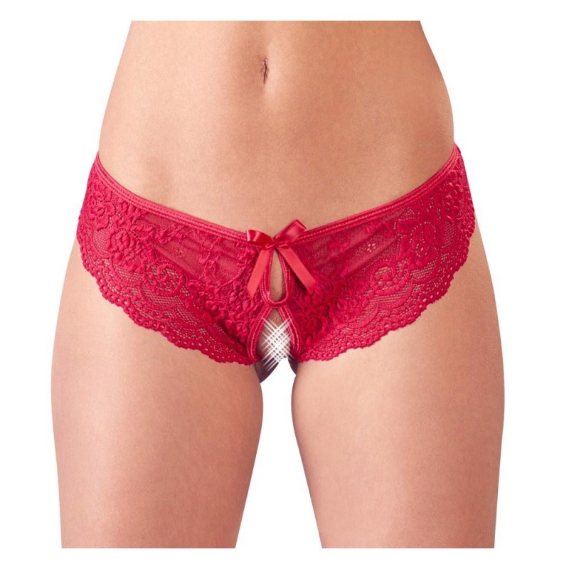 Lace Briefs Crotchless S